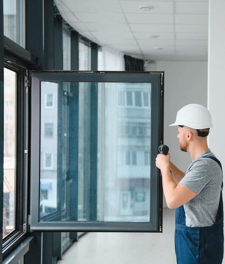 Installation de fenêtre en PVC avec baies vitrées Villejuif